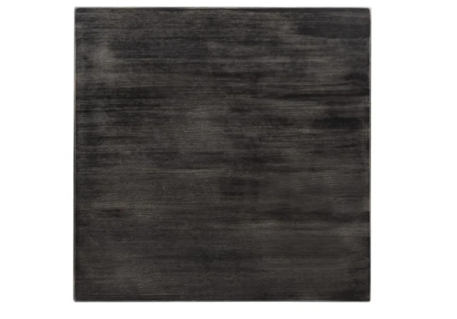  ProChef Plateau de table carré pré-percé vintage noir 700mm 