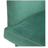 Chaises en velours vertes -  (lot de 2)