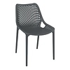 ProChef Chaises gris anthracite - (lot de 4)