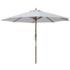 ProChef Parasol rond gris2,68 (H) x 3 (Ø) m