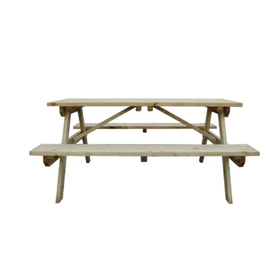 Table pique-nique en bois - 1,5m