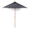 ProChef Parasol rond Cheltenham gris 2,4(H) x 2,5(Ø)m