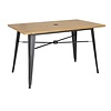 ProChef Table d'extérieur bois clair  -120x76x75cm