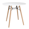 ProChef Table ronde blanche 798(Ø)mm