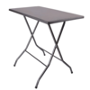 ProChef Table de bar pliable rectangulaire 115x70x110 cm
