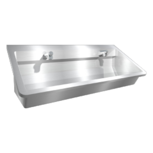  ProChef Lavabo rigole inox Tempo mitigeur chromé | 4 dimensions 