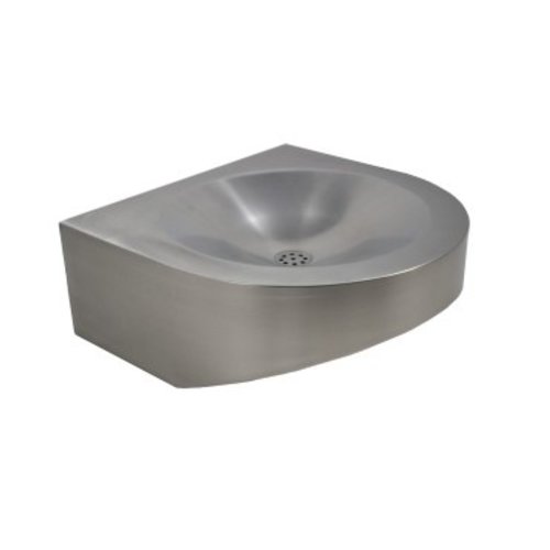  ProChef Lavabo spécial PMR sans trou de robinetterie - 390x400x65/148 mm 