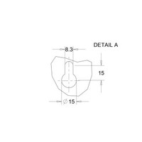 Lavabo spécial PMR sans trou de robinetterie - 620x505x150 mm