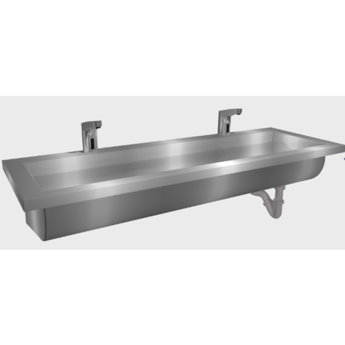  ProChef Lavabo rigole inox avec robinet  | 6 dimensions 