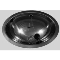 Vasque a encastrer ovale - L 450 x P 345 x H 152 mm