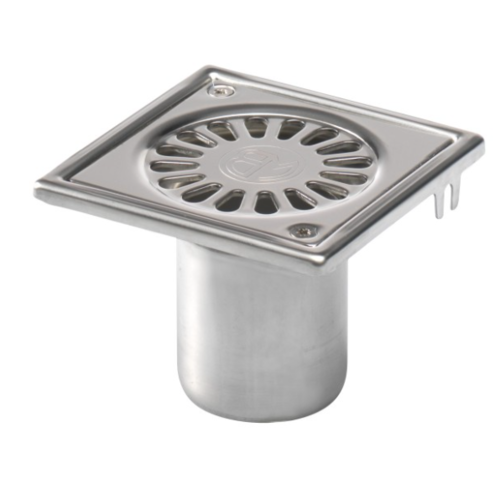  ProChef Caniveau de sol  en inox 97 x 97 mm - 183.101.050 - sortie verticale 