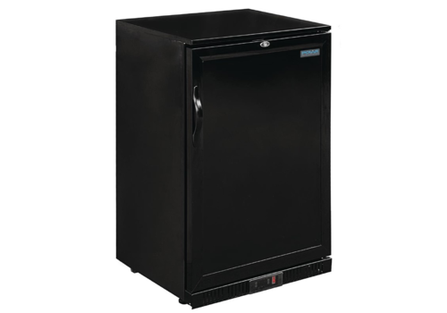 Frigo À Boissons Réfrigérateur Bar Vitrine Porte Double Vitrage 138L Inox