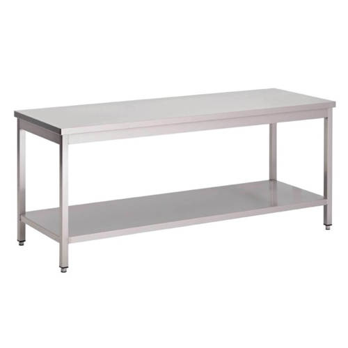  ProChef Table de travail Inox avec étagère basse 1500 X 700 X 880MM 