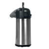 ProChef Thermos à pompe noir 2,2L en acier inoxydable 18/10