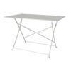 Bolero Table pliante Pavement Style gris 1100 mm x 700 mm