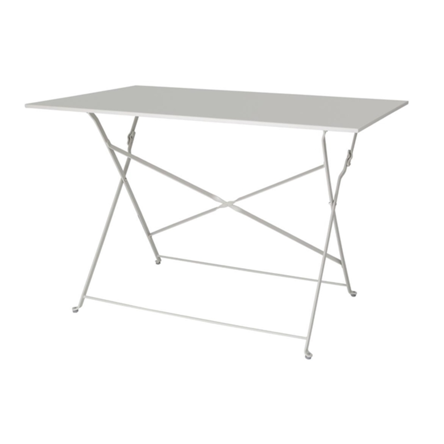 Table pliante Pavement Style gris 1100 mm x 700 mm