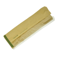 Kraft Sac Baguette avec Fenêtre Latérale PLA 4"x6"x14" (Lot de 1000)