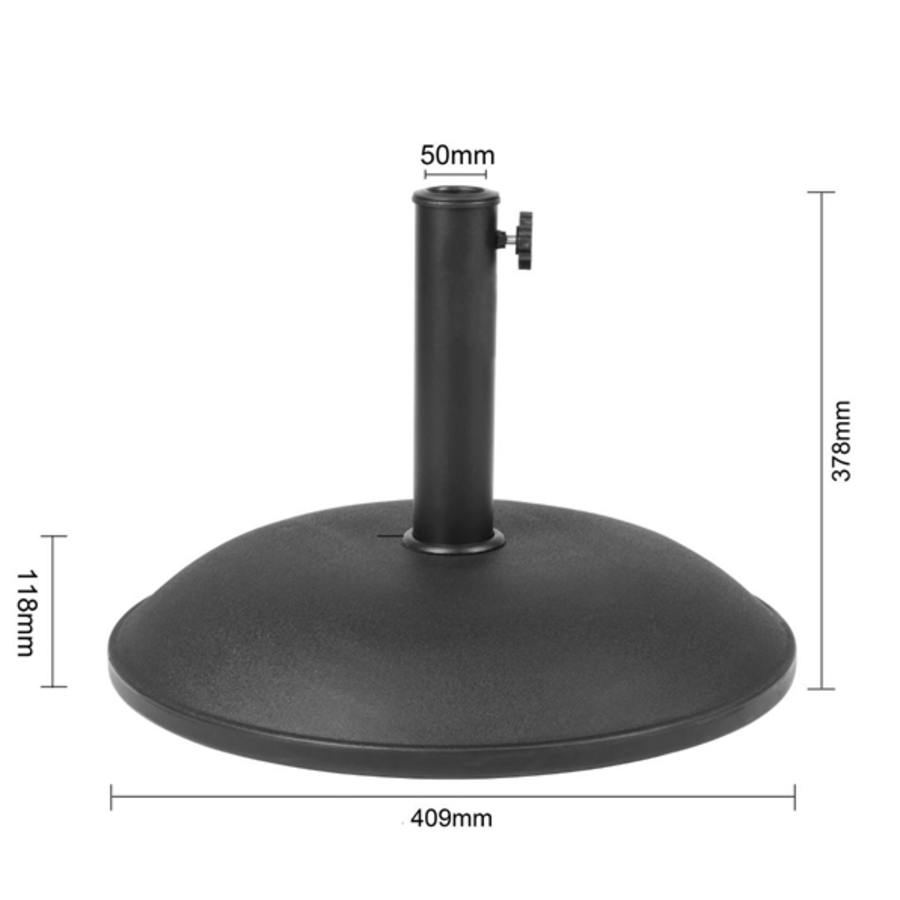 Base de parasol en béton 20KG