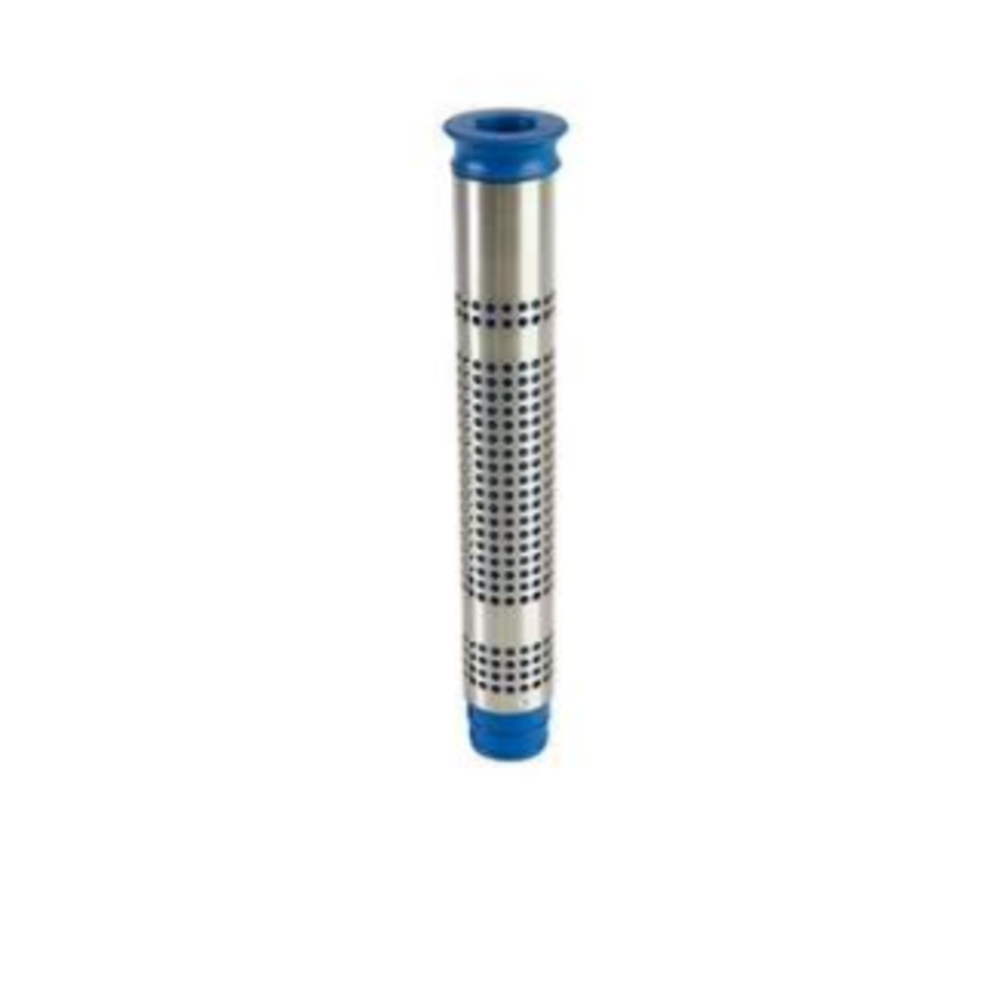 Tube de trop-plein perforé en inox 255mm (H)