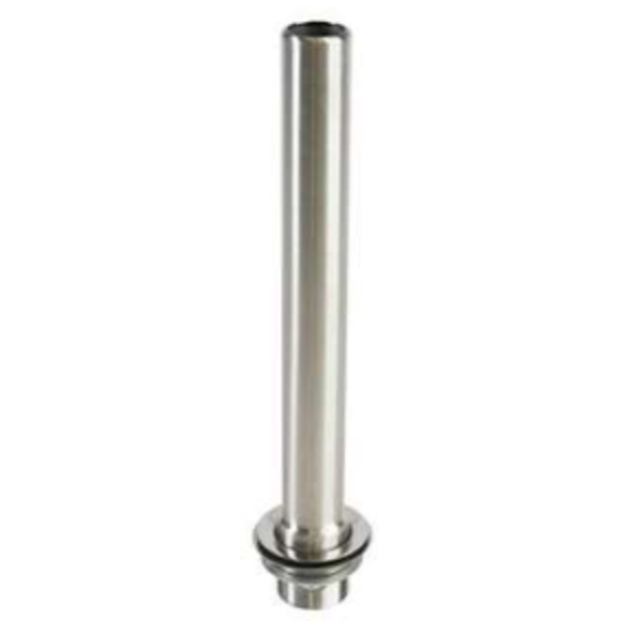 Set tube de trop-plein en inox 305mm (H)