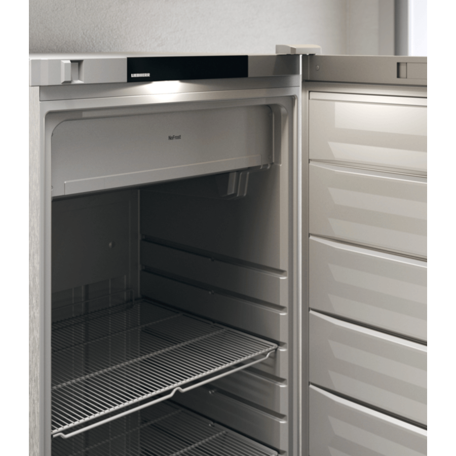 Congélateurs avec pieds Acier Inox 201,8 x74,7x147,3cm 378 L | -9°C à -26°C