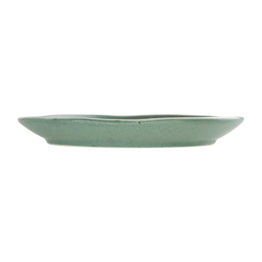 Assiettes Chia vert 20.5cm lot de 6