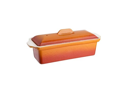  Vogue Terrine à pâté en fonte orange 1,3L 