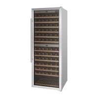 Armoire à vin porte vitrée | 126 bouteilles 158H x 60l x 63P cm