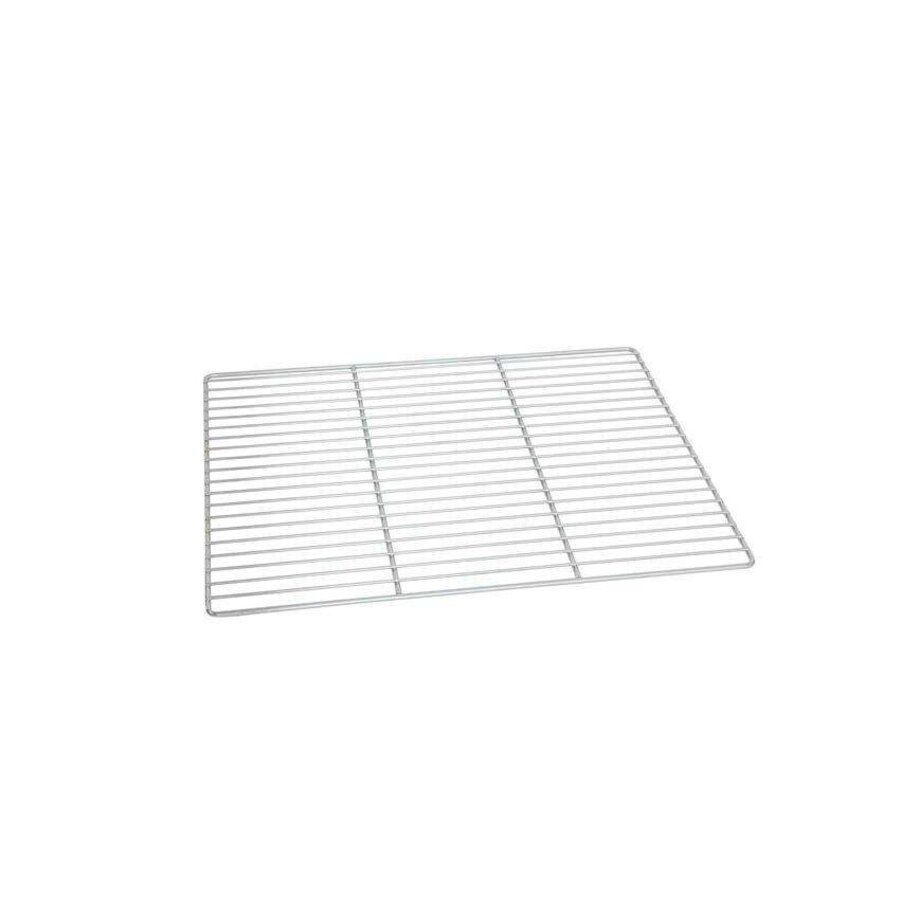 Grille métallique  chromée 2/1GN 650x530mm