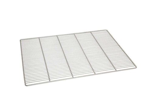 Grille inox à confiserie 59x39 pour caisse 600x400 référence 340304