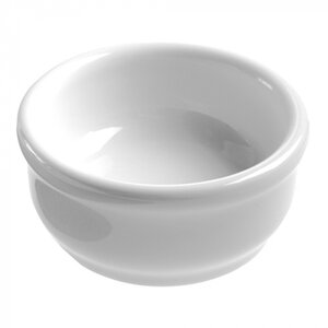 Beurrier porcelaine couvercle inox 40 ml - ProChef