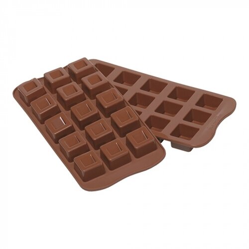  ProChef Moule à chocolat cube silicone 15 compartiments 