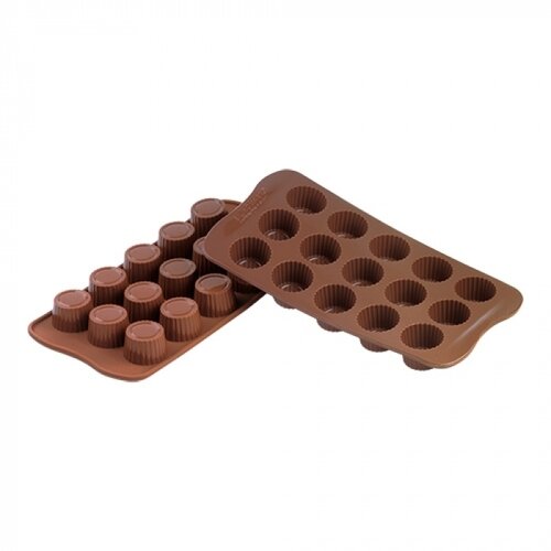  ProChef Moule à chocolat rond silicone 15 compartiments 