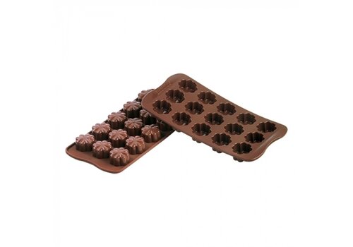  ProChef Moule à chocolat fleur silicone 15 compartiments 