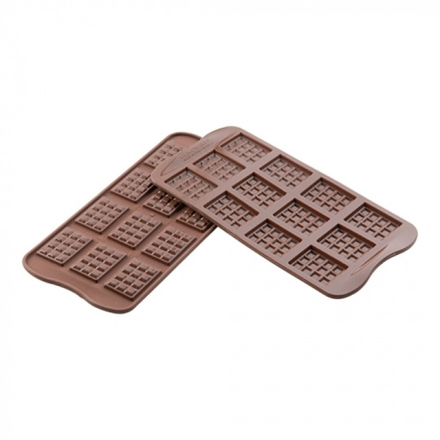 Moule tablette de chocolat vague 275 x 175mm (x3) - Appareil des Chefs