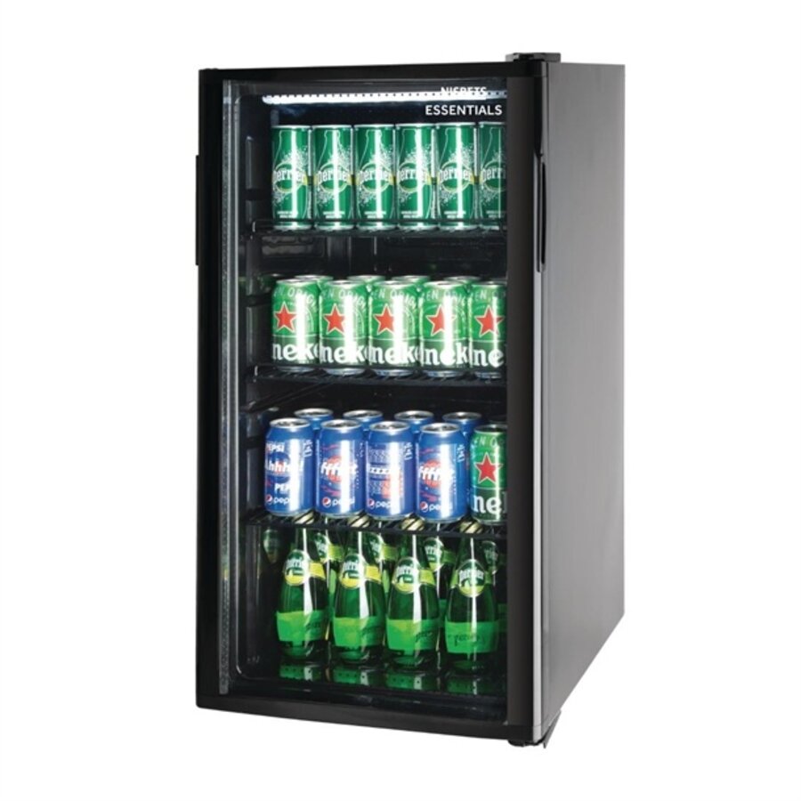 Refroidisseur de bar Nisbets Essentials à une porte 92L