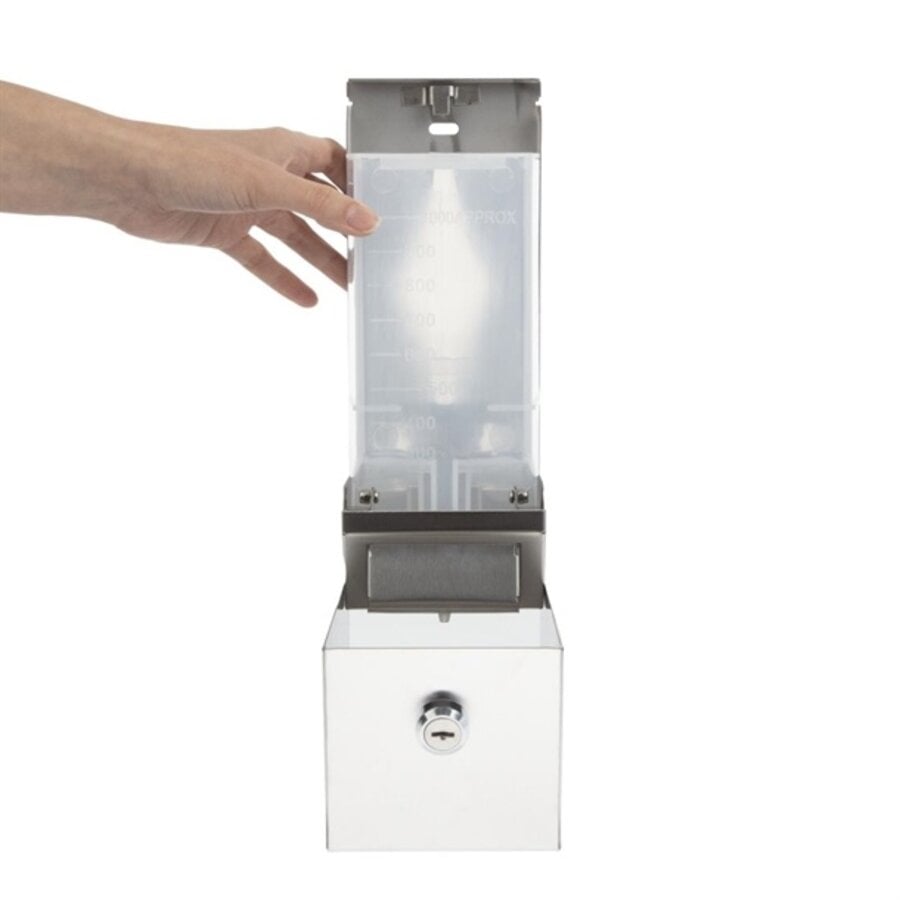 Distributeur de savon inox 1L