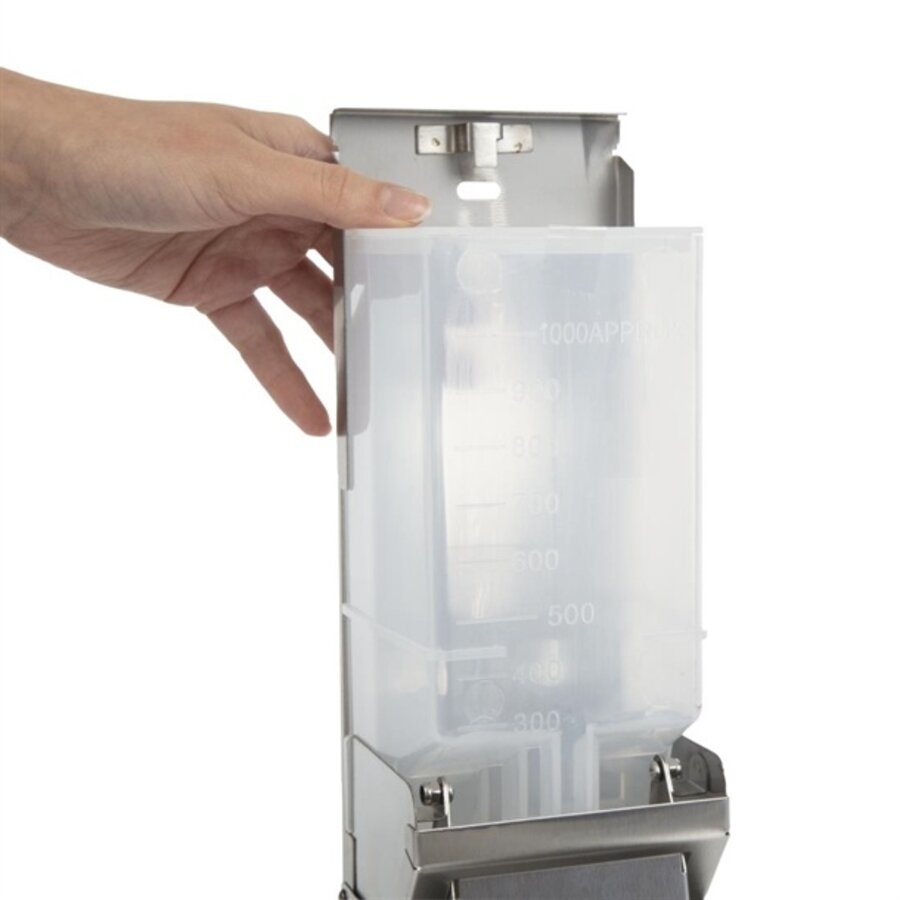 Distributeur de savon inox 1L