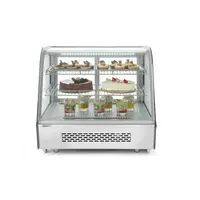 Vitrines de pâtisserie grisate avec 3 etageres 707x570x (h) 680 et de 230V