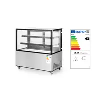 Vitrine réfrigérée avec 2 étagères en verre ajustables 3 dimensions de 230V