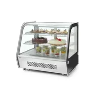 Vitrines de pâtisserie grisate avec 3 etageres 707x570x (h) 680 et de 230V