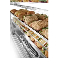 Vitrines de pâtisserie grisate avec 3 etageres 707x570x (h) 680 et de 230V