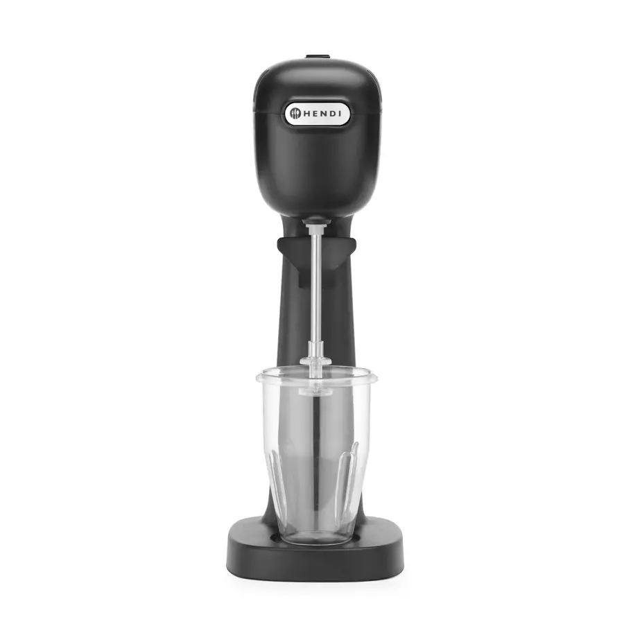 Shaker électrique professionnel - bol inox - 1l couleur - noir