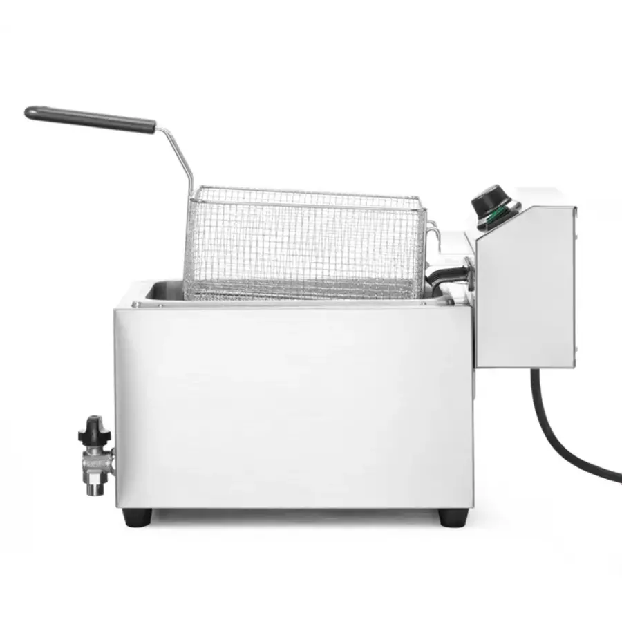 Friteuse Profi Line avec robinet de vidange - 10L - 400V