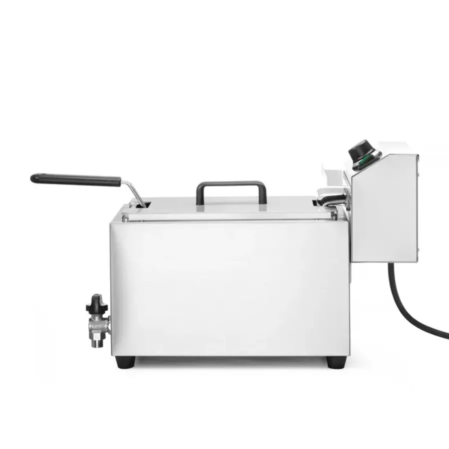 Friteuse Profi Line avec robinet de vidange - 10L - 400V