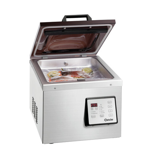  ProChef Appareil à vide 77L Inox | L 350 x P 300 x H 80 mm  | 0,63 kW 