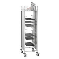 Chariot gastronorme 1/1 Inox