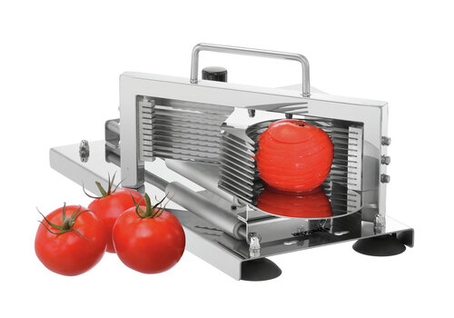  ProChef Coupe-tomates manuel en inox avec 10 lames fixes 