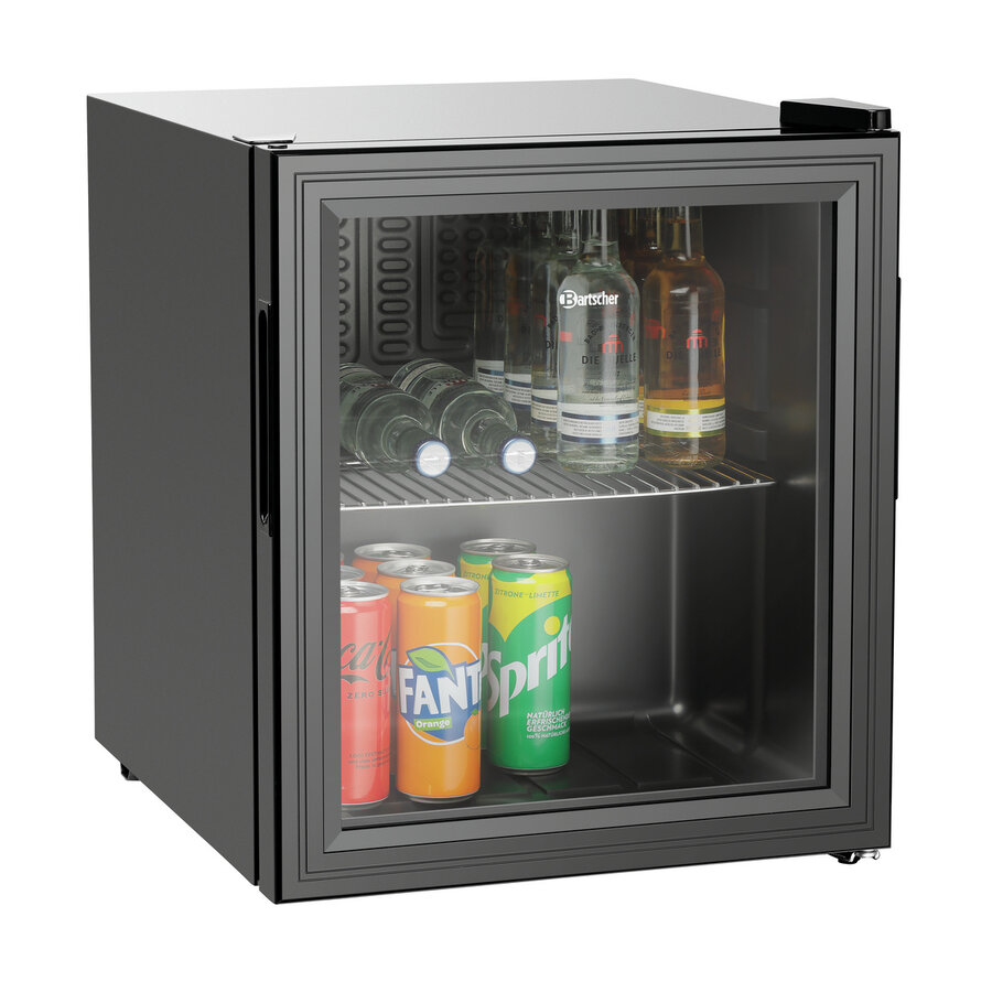 Réfrigérateur avec porte en verre 46