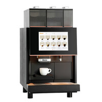 Distributeur automatique de café noir en plastique